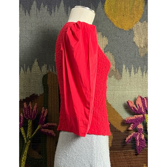 Anthropologie Smocked Cardigan M - Picture 4 of 16